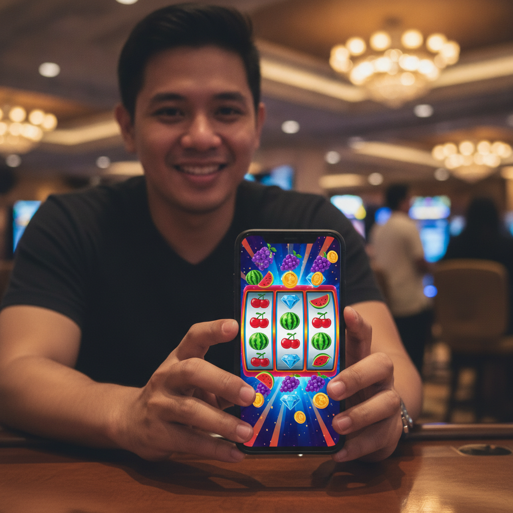 Illustration: How to Play Slots on Bowmore77: Beginner's Guide to Your First Spin